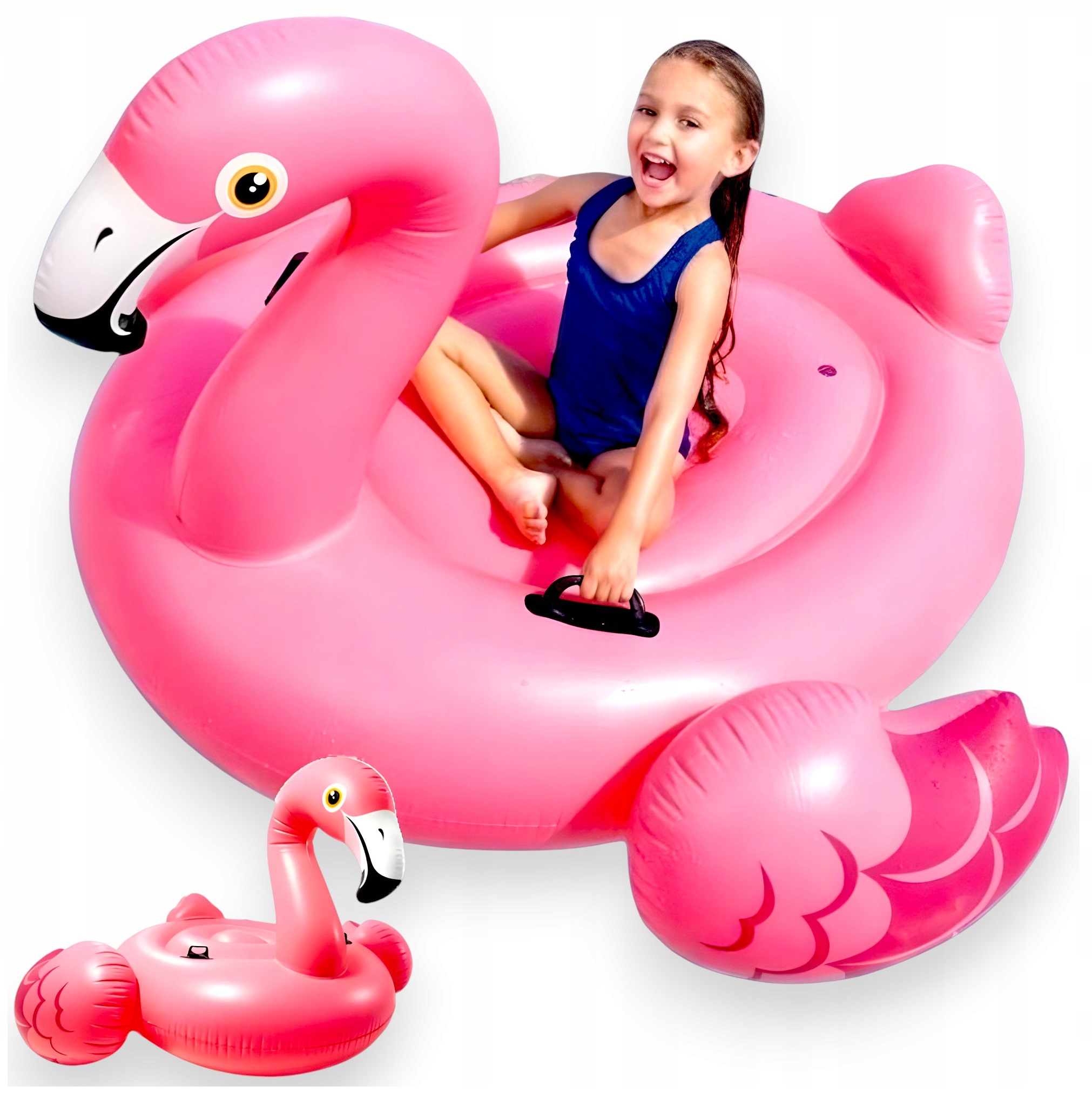 Matrace pro plavání Plameňák Lehká a odolná 142x137 Intex XXL