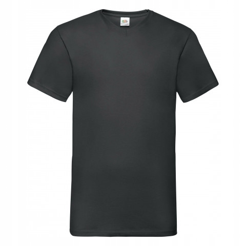

Koszulka męs Valueweight Vneck FruitLoom Czarny5XL