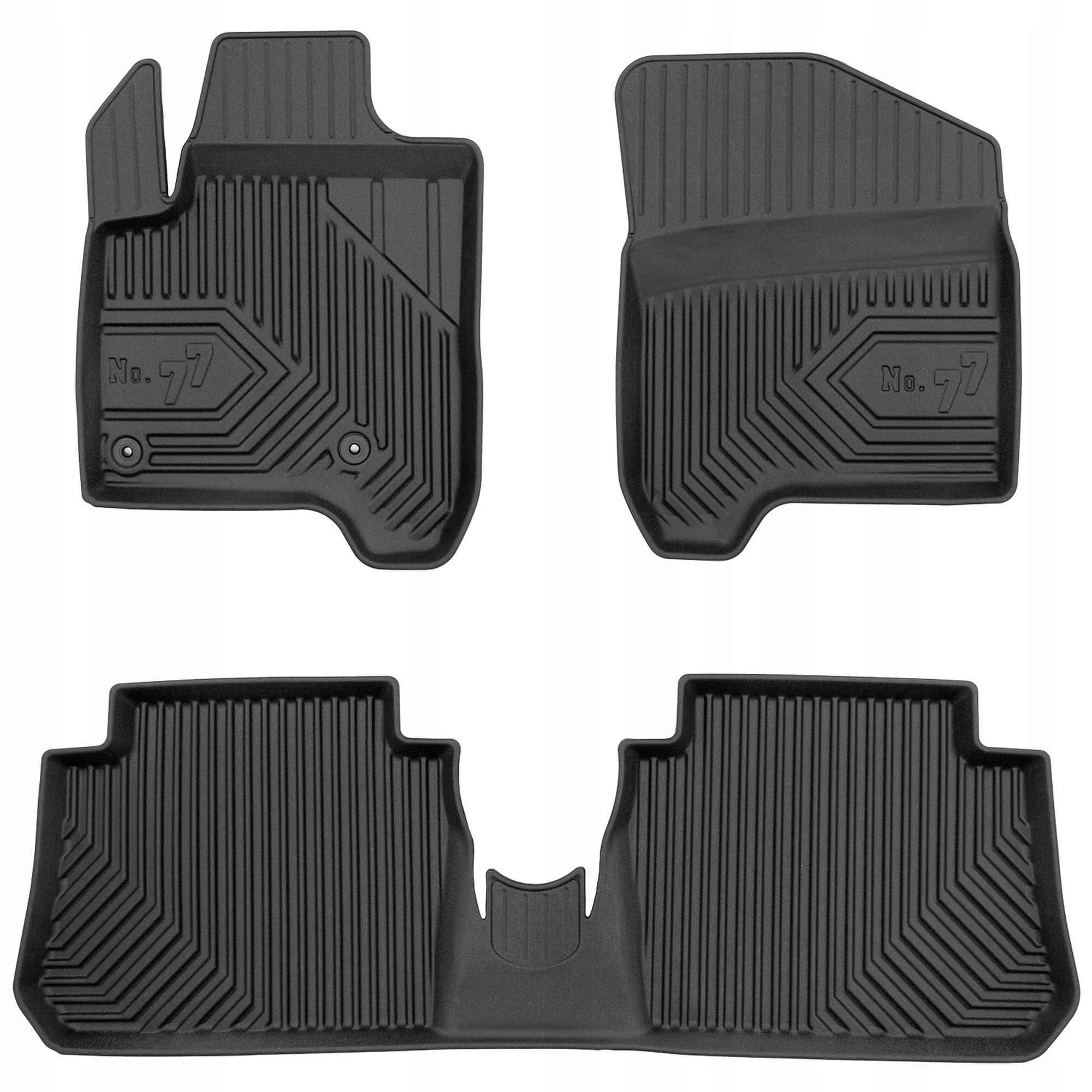 Dywaniki gumowe No.77 Citroen C3 Picasso 2008-2017