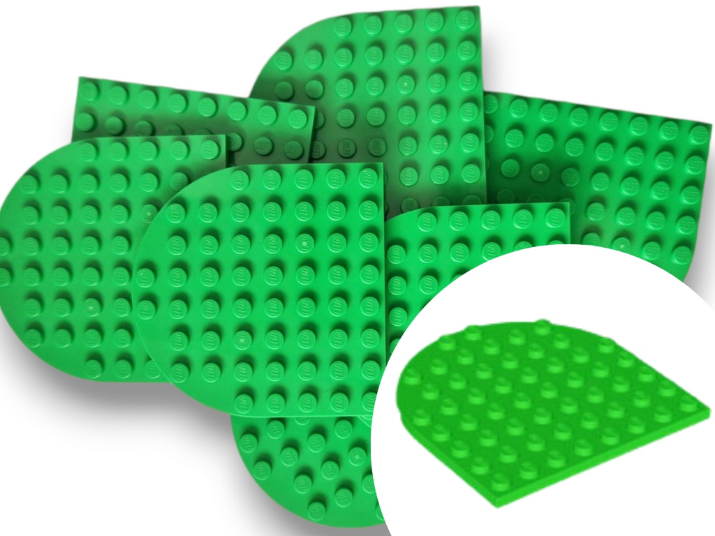 

Lego 41948 Plate 8x8 Zielony Bright Green 2szt