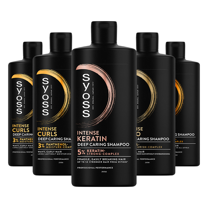 Syoss Šampon na vlasy MIX 5ks 440 ml