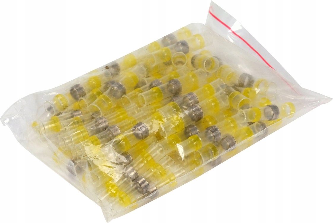 YATO KOSZULKI TERMOKURCZLIWE Z CYNĄ 100szt 4-6mm Rodzaj termokurczliwa