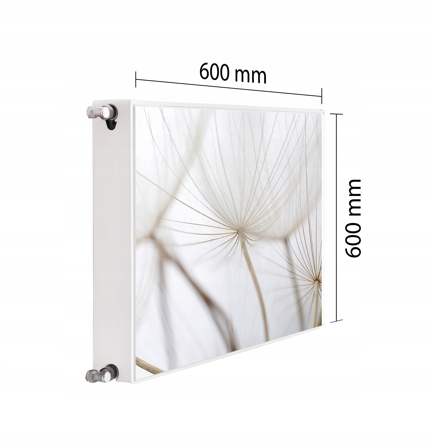 Magnetická Krytka Na Radiátor 60x60 Pampeliška Podložka Magnet