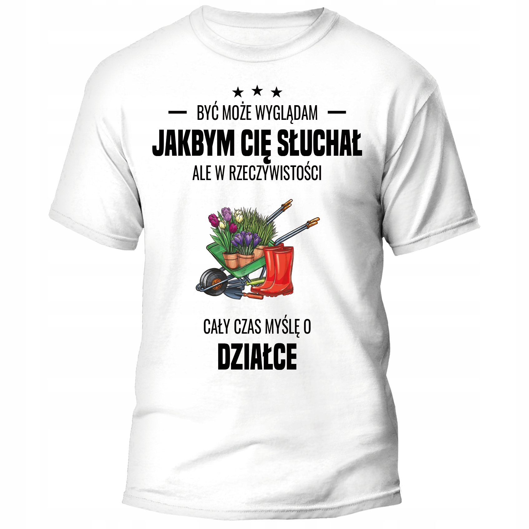 

Koszulka Cały Czas Myślę O Działce