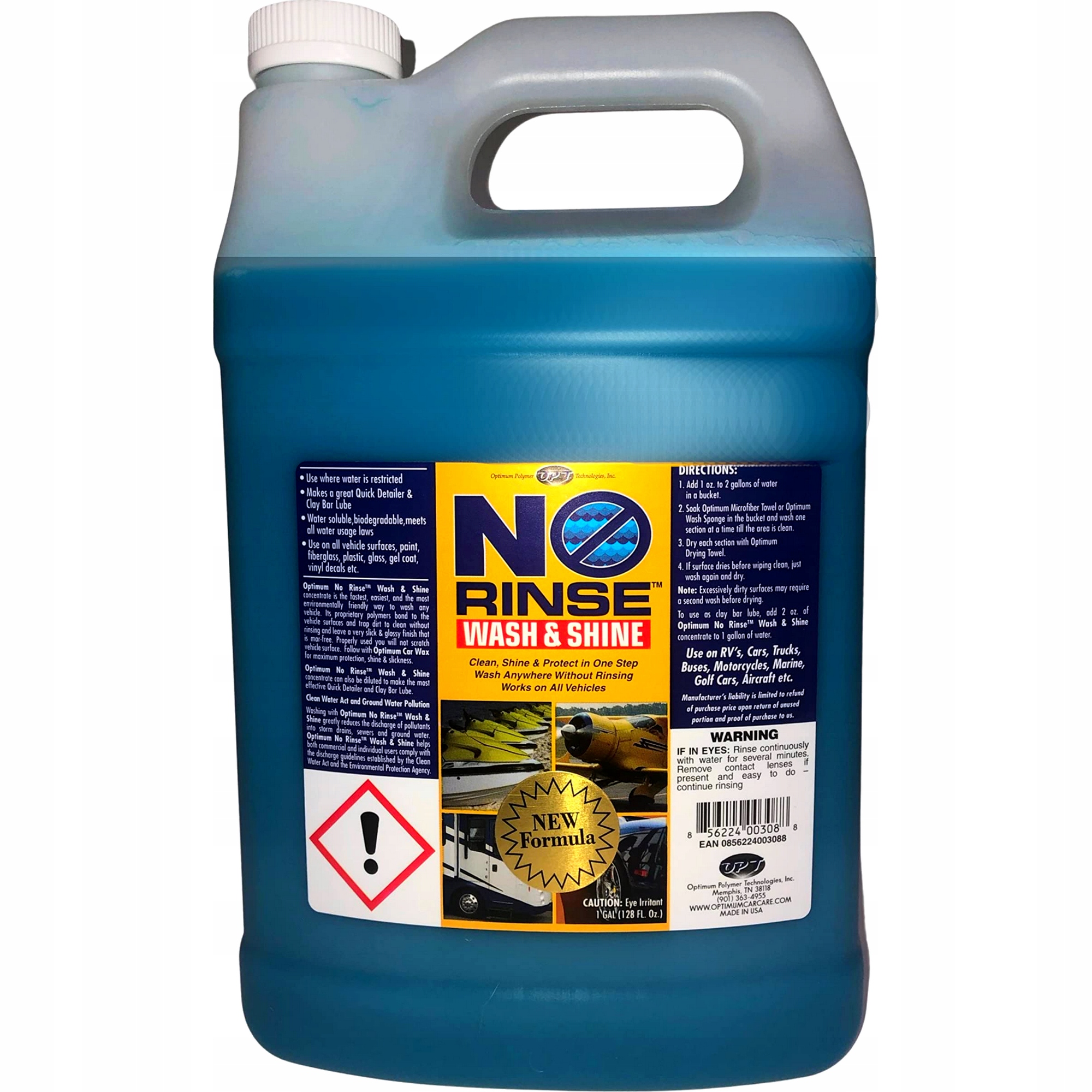 Шампунь opt No Rinse Polymer 3.8 L