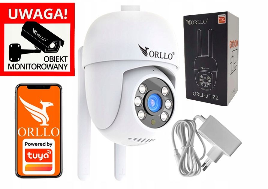 Kamera Orllo TZ2 Zewnętrzna Obrotowa 3MP 5xZOOM