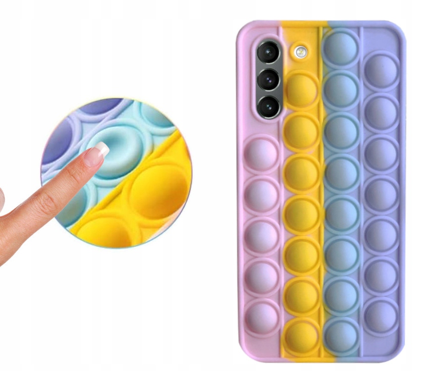 

Etui Bubble Pop It Push Case do Samsung S21