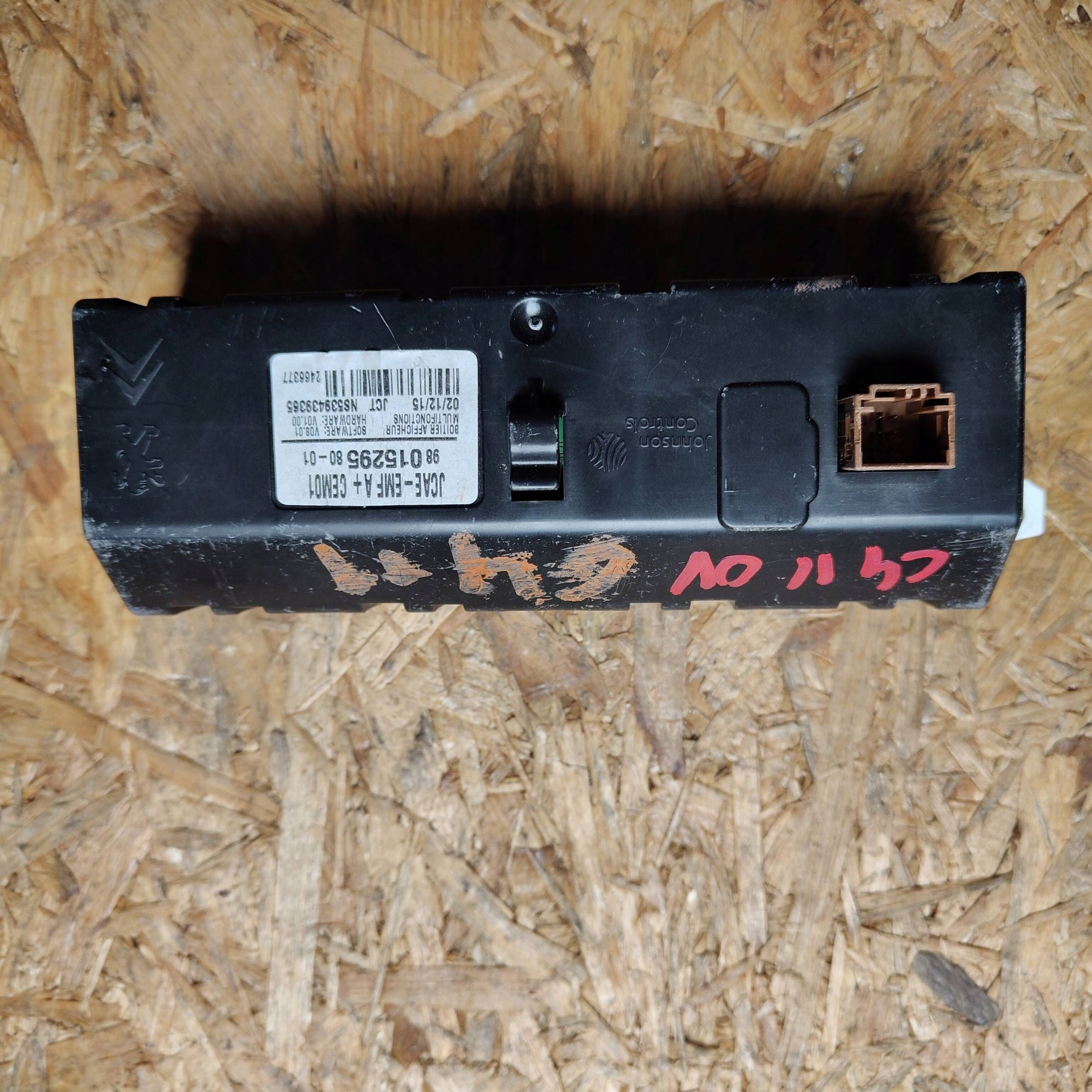 display Citroen C4 II 9801529580