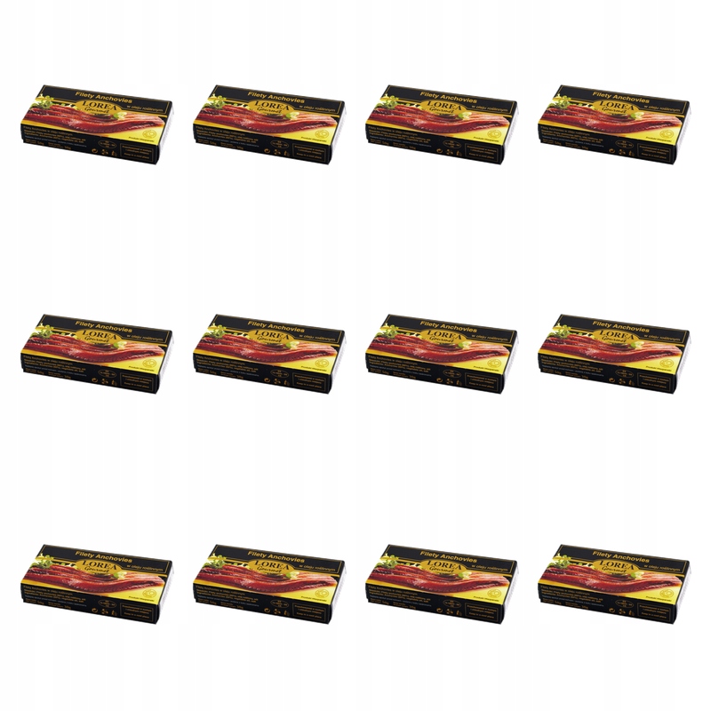 Ančovičky v rostlinném oleji Lorea 50 g X12