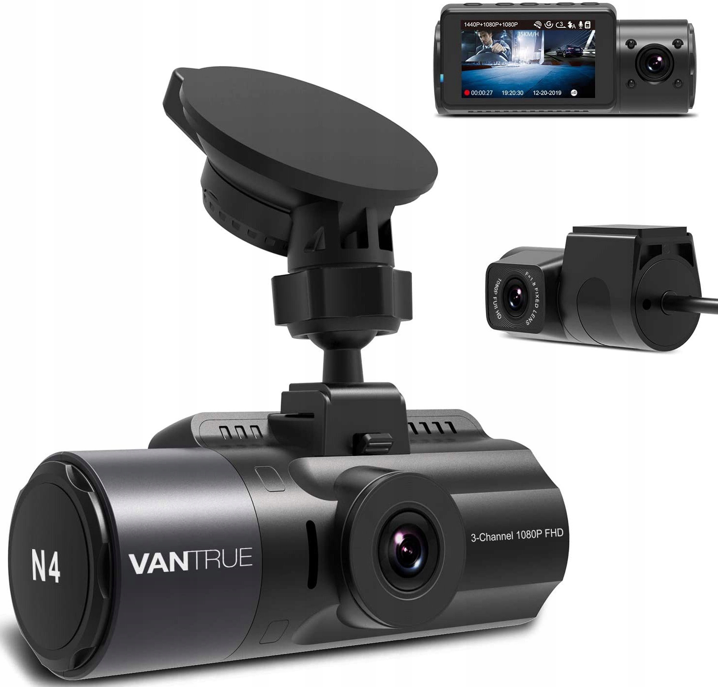 

Wideorejestrator Vantrue N4 3 Channel