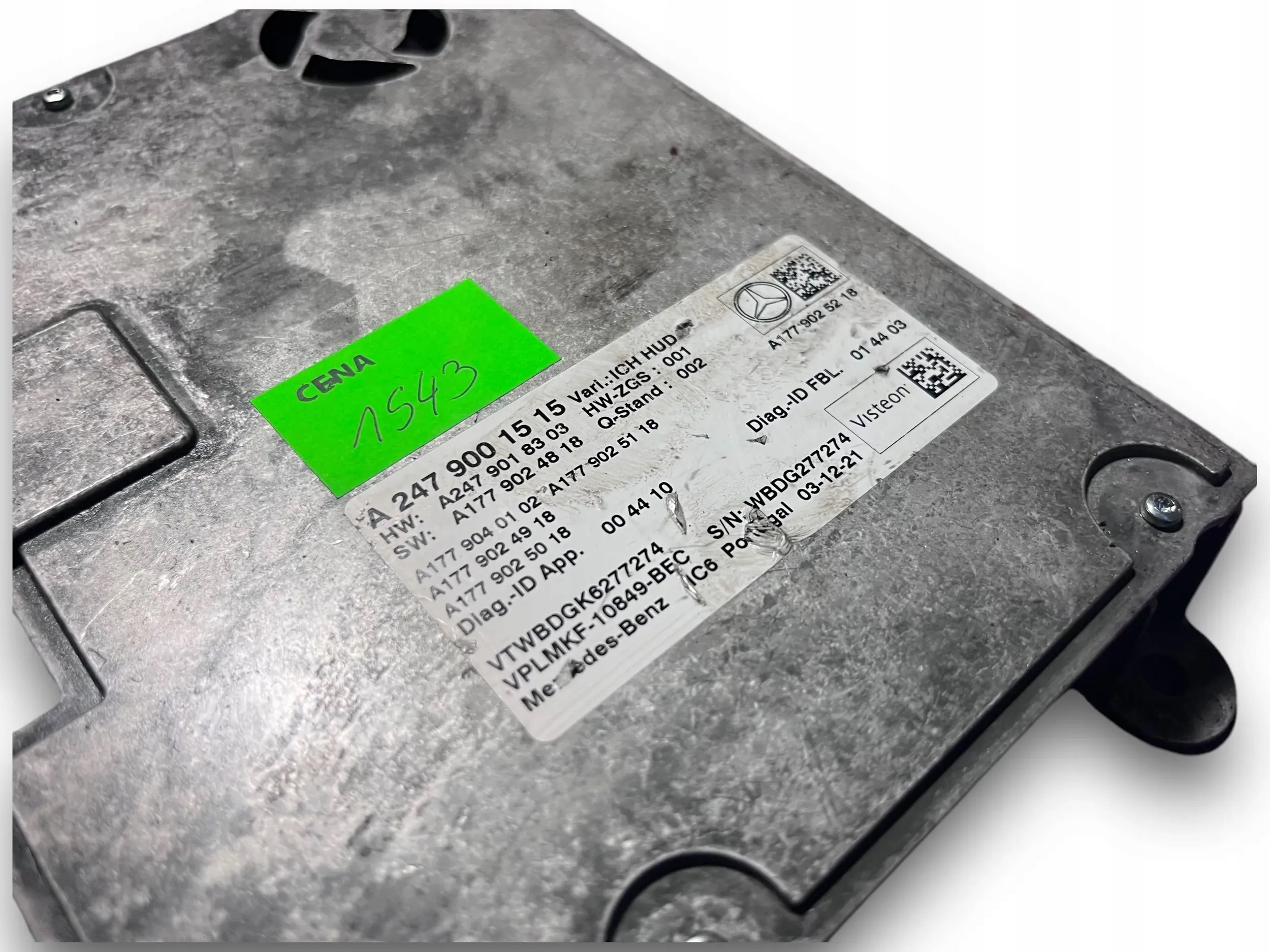 MERCEDES W247 Module Instruments tachymètre compte tours A2479001515 @M