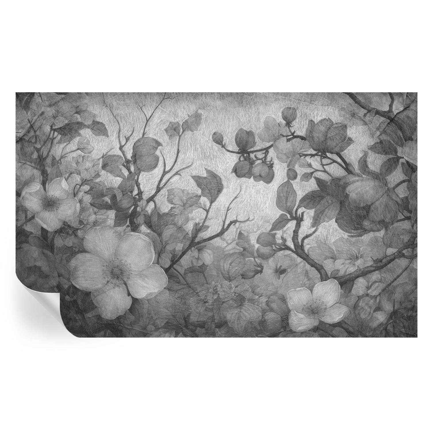 Samolepiaca dekoratívna fototapeta do spálne Kvet vetvičky 416 x 254 cm