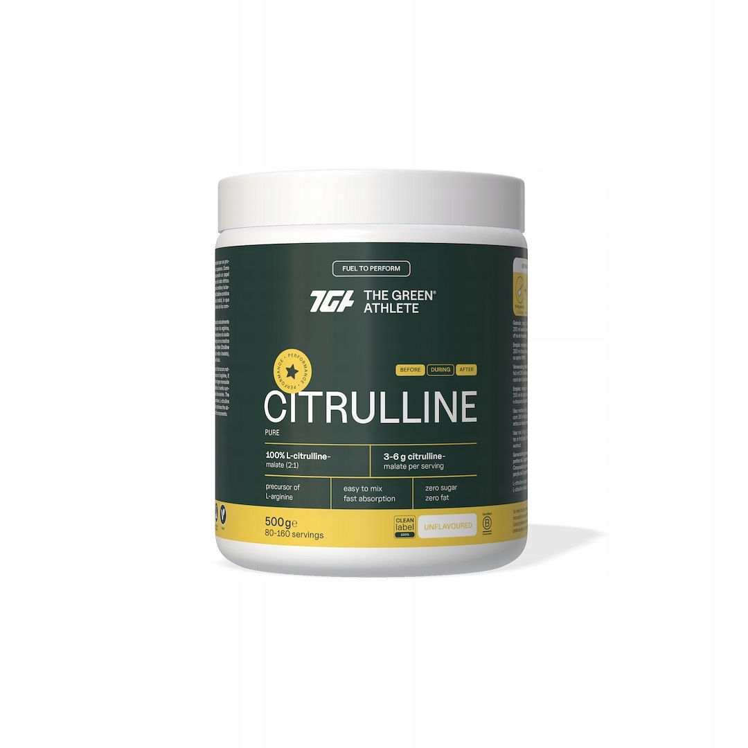 Levně Citrulin bezlepkový 500 g The Green Athlete