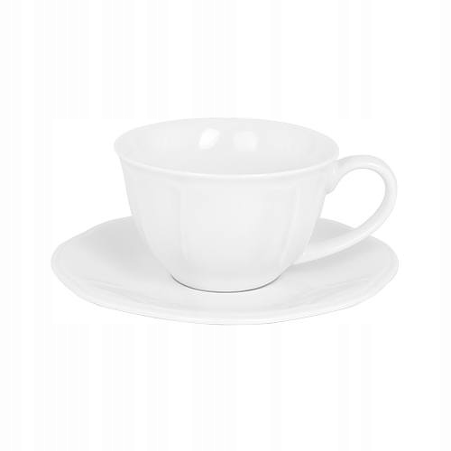 FILIŻANKA ESPRESSO kawy porcelanowa SPODKIEM 85 ml