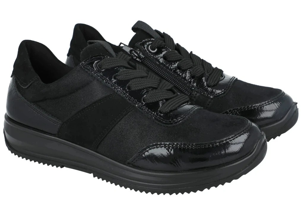 Dámské tenisky ara Osaka 3.0 černé Fusion Stretch tuhost H soft R40