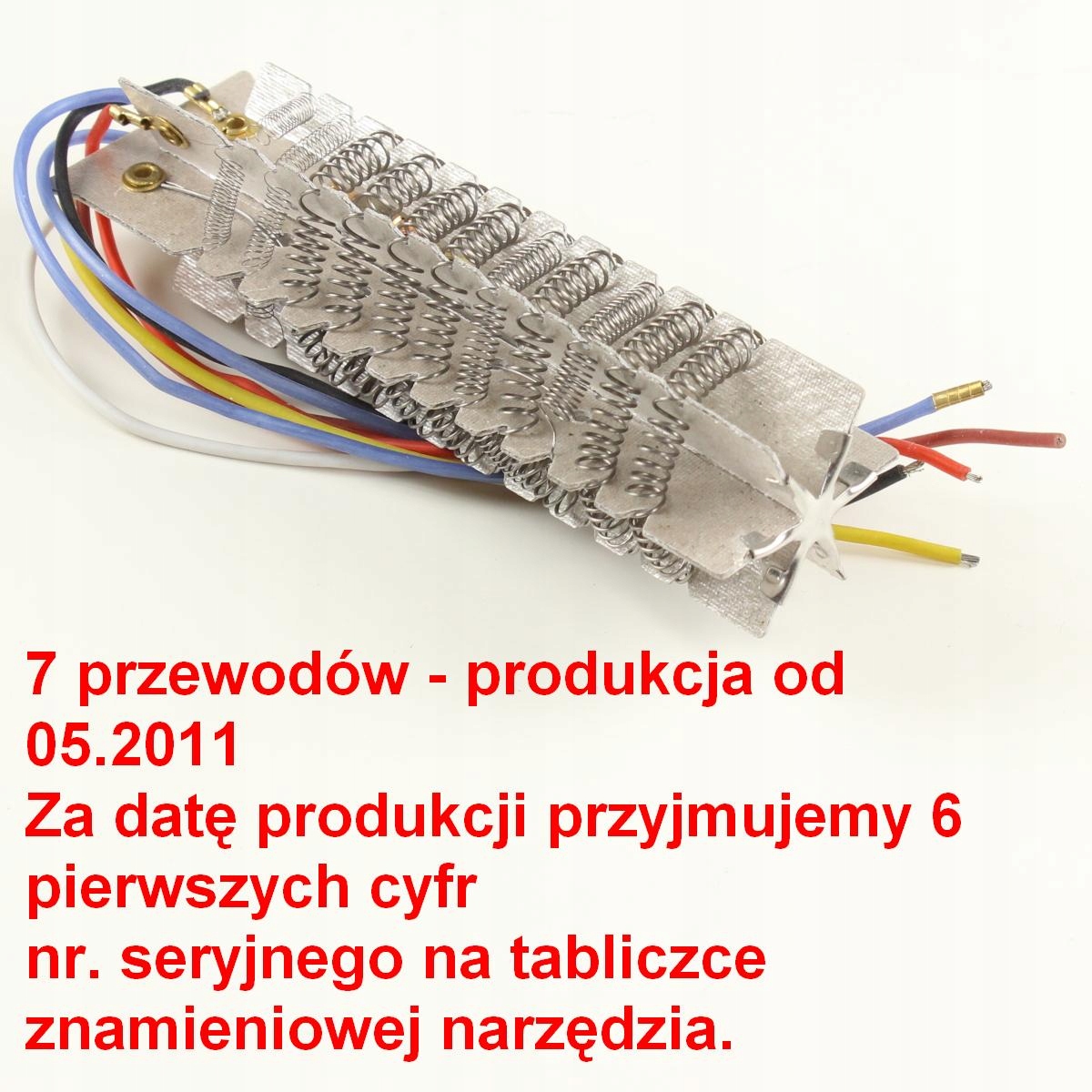 

Element grzewczy Opalarka Graphite 59G522