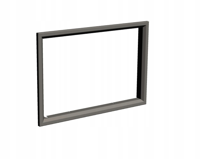 KOMINEK WKŁAD POWIETRZNY LAVA LUMINA 12 KW Wysokość 920 mm