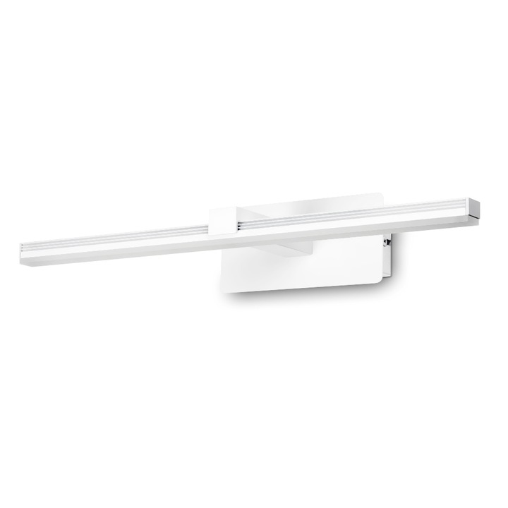 

Kinkiet Led 9W 40cm Nad Lustro Obraz Biały Metal