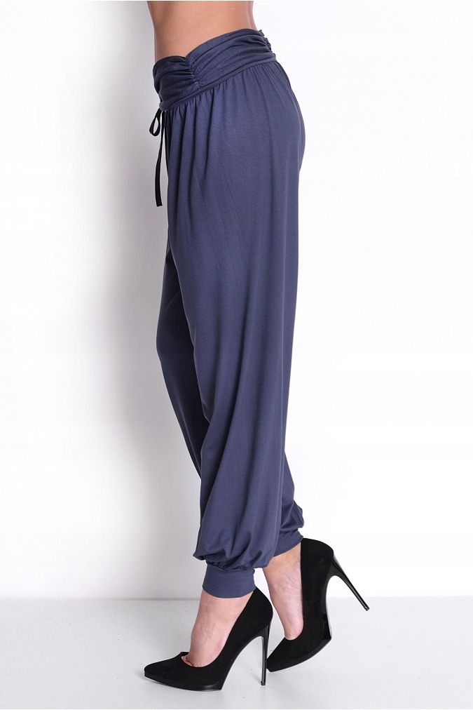 Spodnie alladynki haremki wiązane luźne 2XL/3XL Model 01