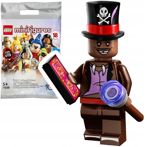 

Lego Disney Minifigures, 71038, Dr Facilier, B/n