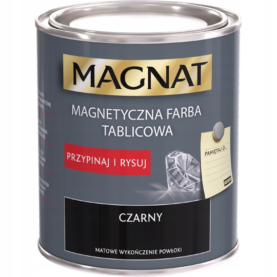 

Magnat Magnetyczna Farba Tablicowa Czarna 0,75L
