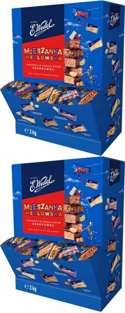 Mieszanka Wedlowska classic mix smaków 3kg x2