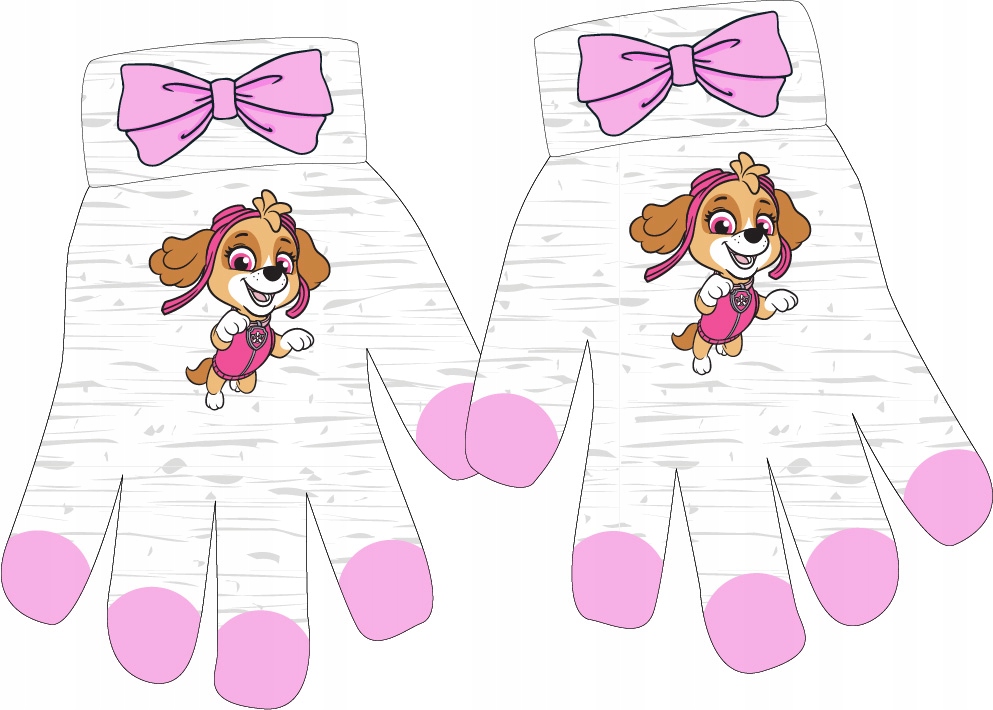 

Rękawiczki pięciopalczaste Psi Patrol Skye