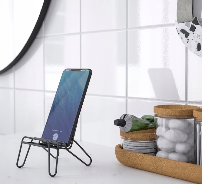 IKEA KRUBBET - uchwyt do telefonu czarny Kod producenta 105.319.42