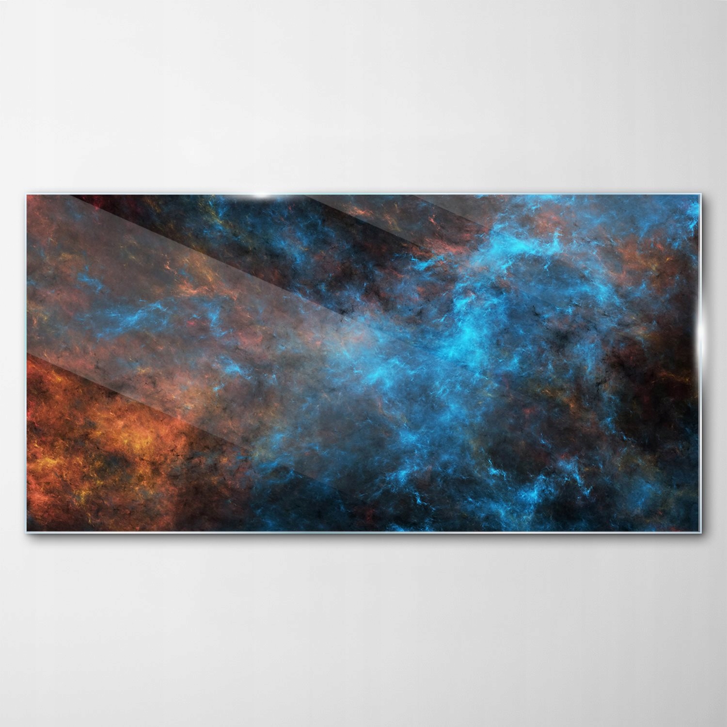 Tvrdený sklenený obraz Krajina Vesmír 100x50