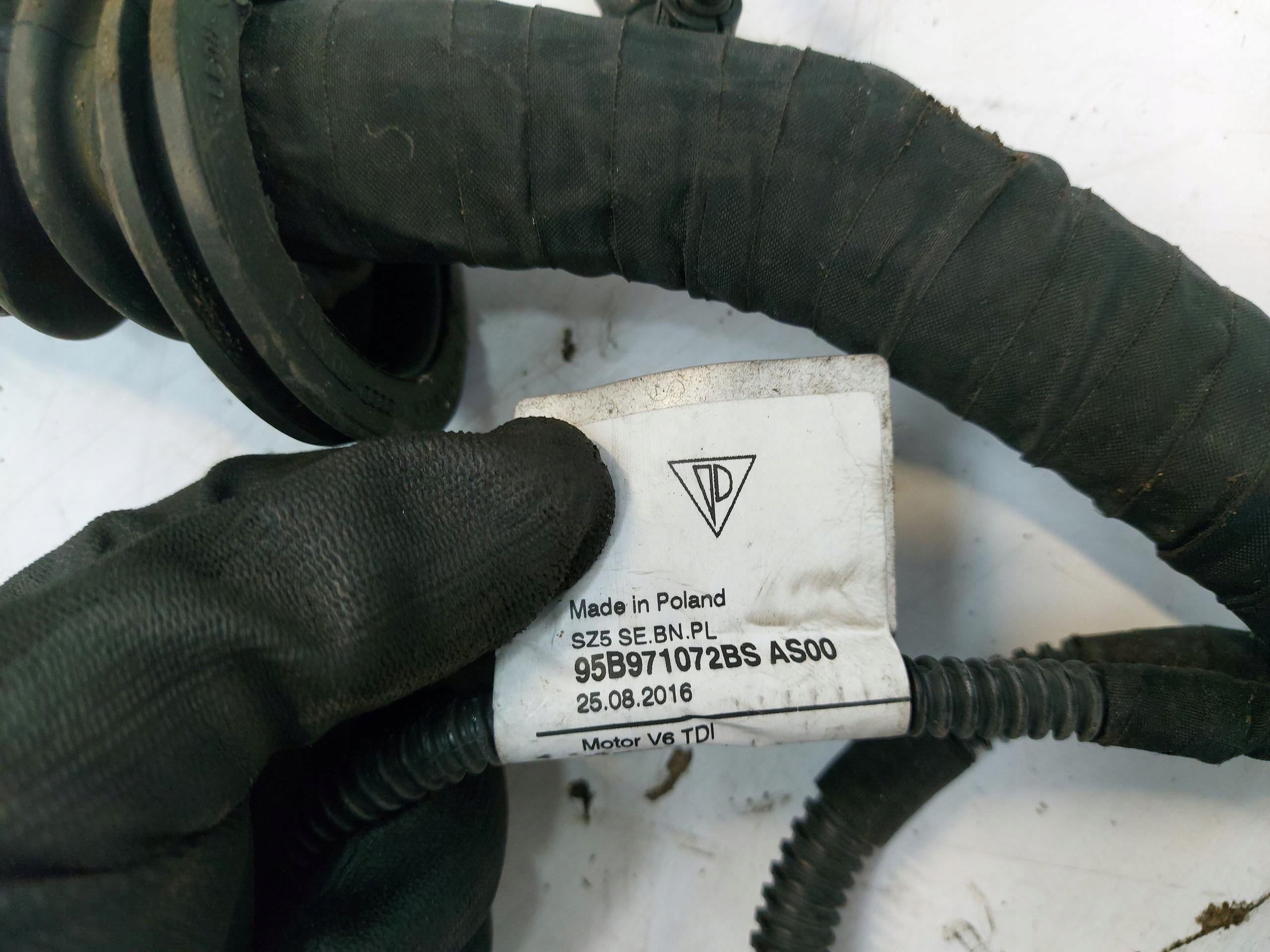 PORSCHE MACAN 95B bundle motor wiring 95B971072BS