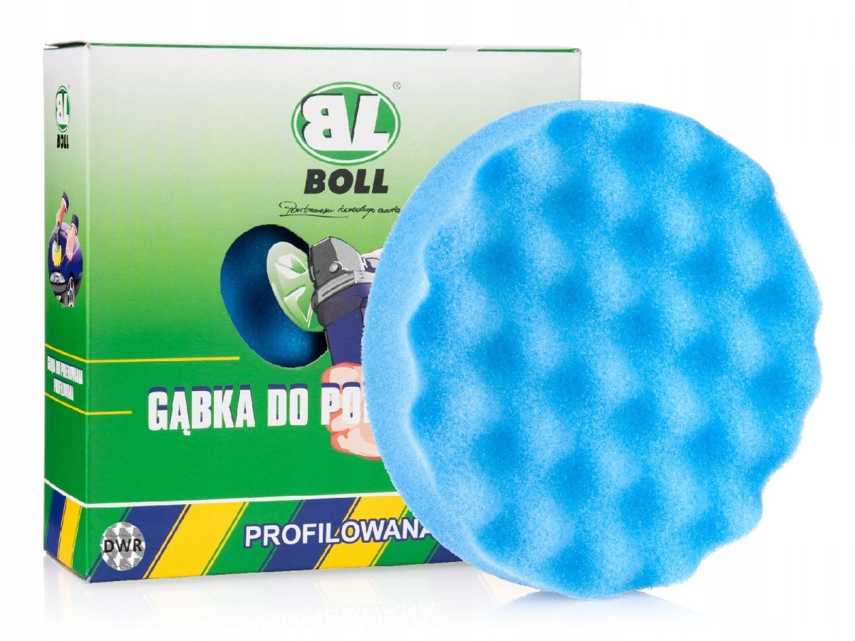 

Boll gąbka profilowana do polerowania na rzep nieb