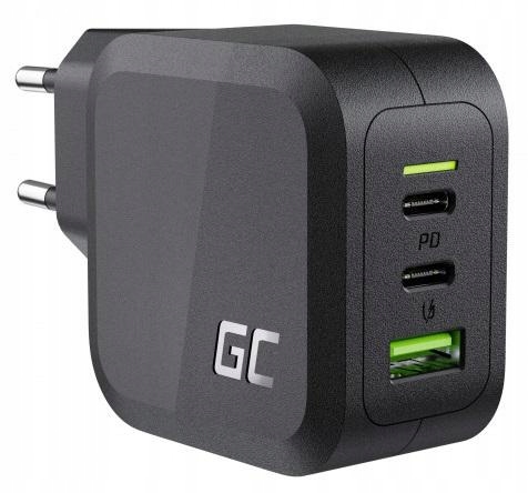 

Ładowarka Sieciowa Green Cell Powergan 65W 2xUSB-C