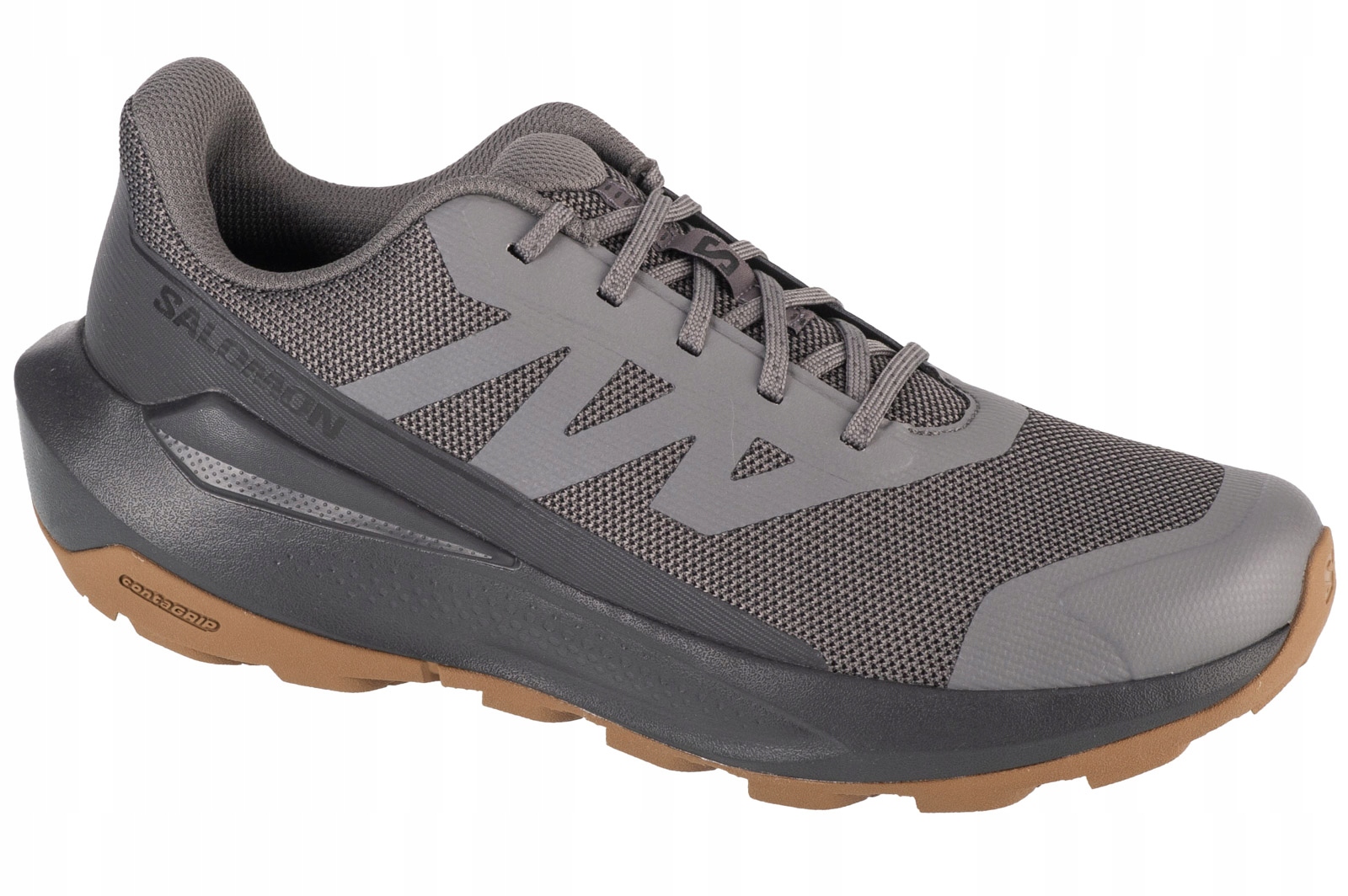 Salomon Elixir Tour [42] Trekkingová obuv pro muže, šedá tkanina