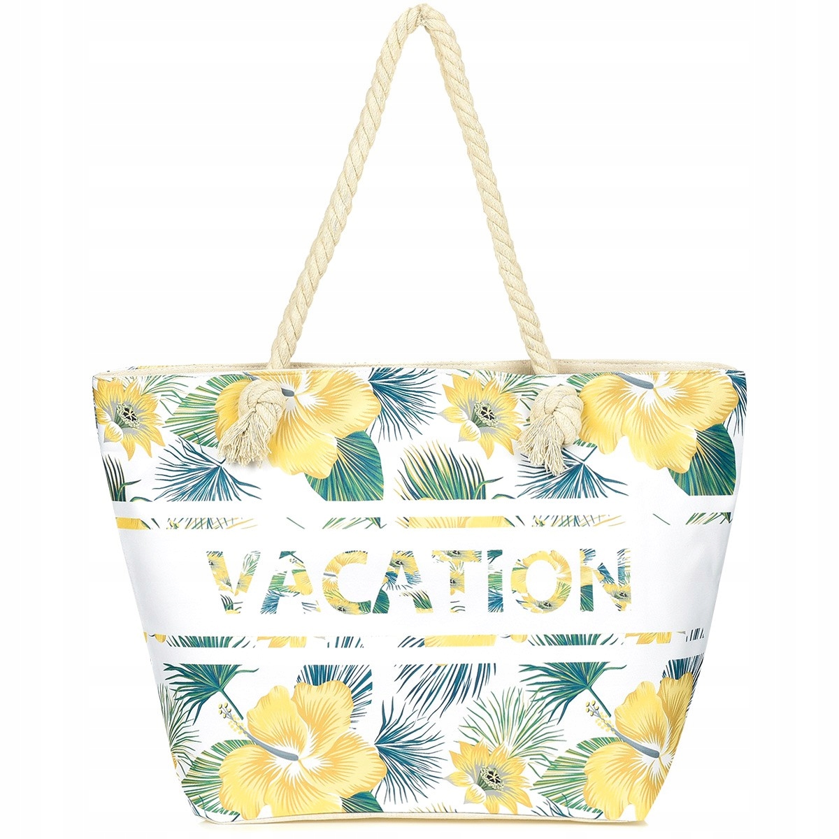 Pojemna torba plażowa na plażę torebka lekka