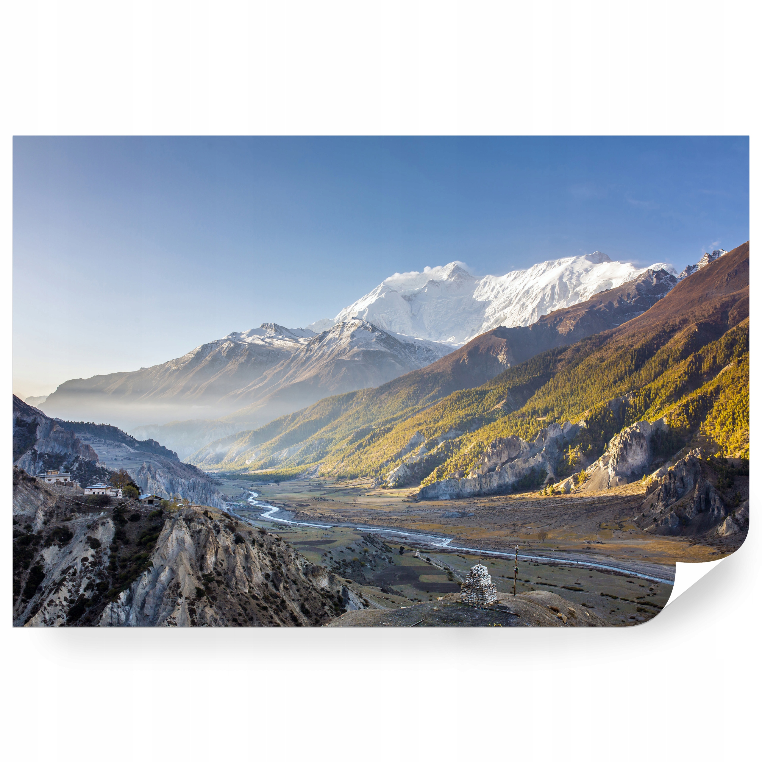 Fototapeta samolepicí Annapurna Himaláje Asie Stěna 368 x 280 cm
