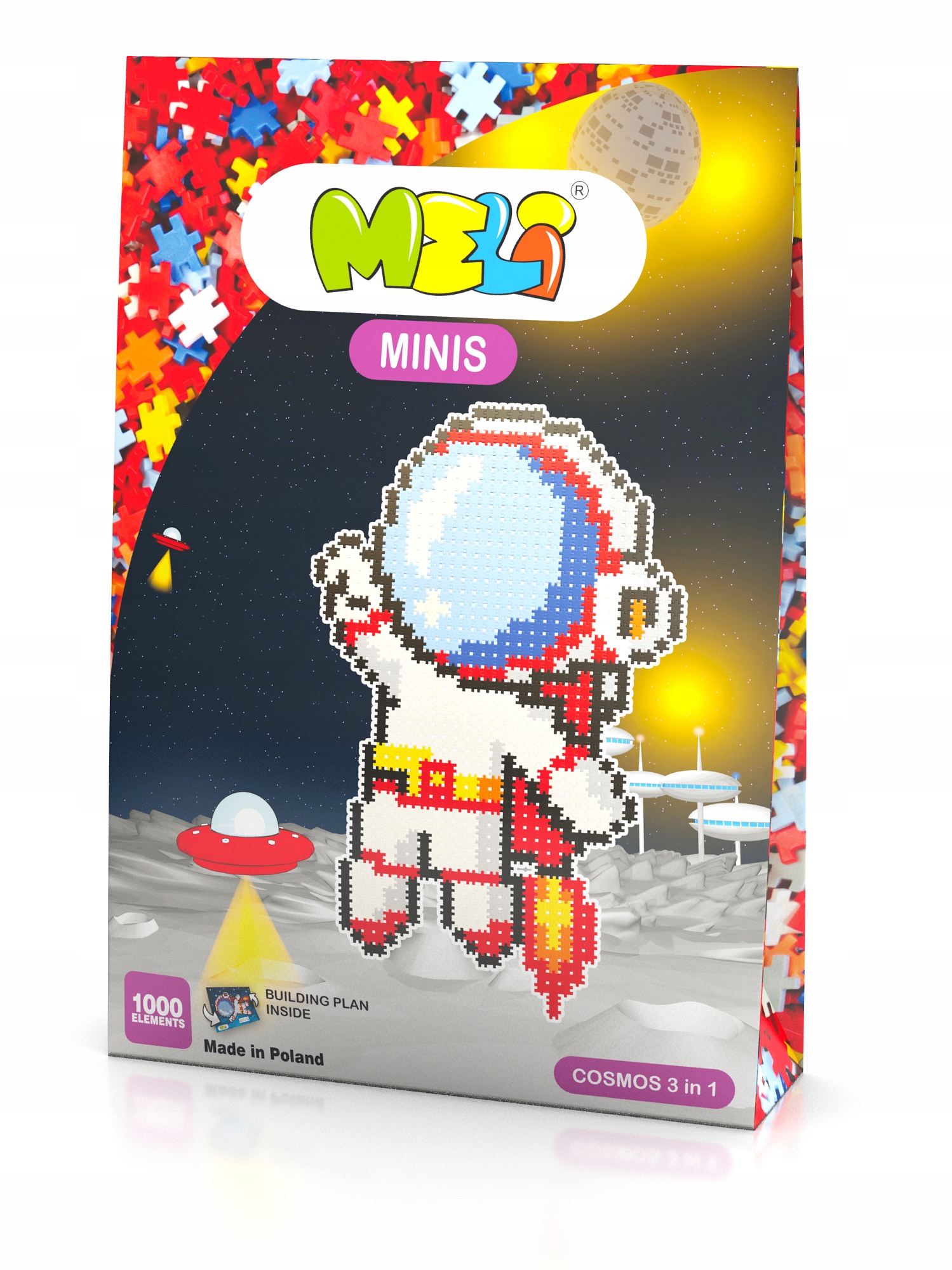 

Klocki Meli Minis Cosmos 3IN1 Thematic 1000 El
