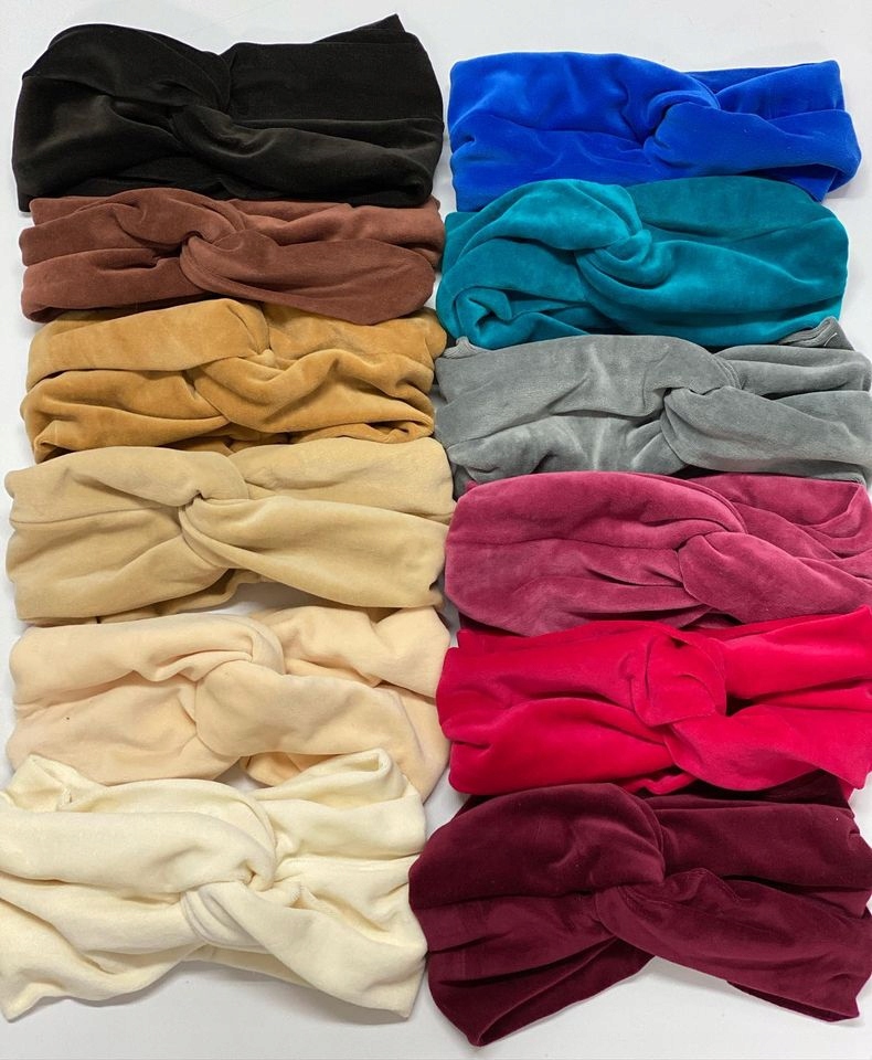 OPASKA SARA WELUR Turban Chusta Lidia - VS/1 Marka inna