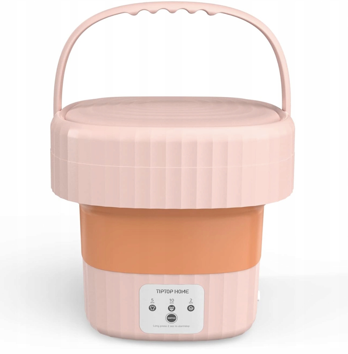 13.04.E34 Mini przenośna pralka turystyczna na 6L Tpe i silikon Bubbacare