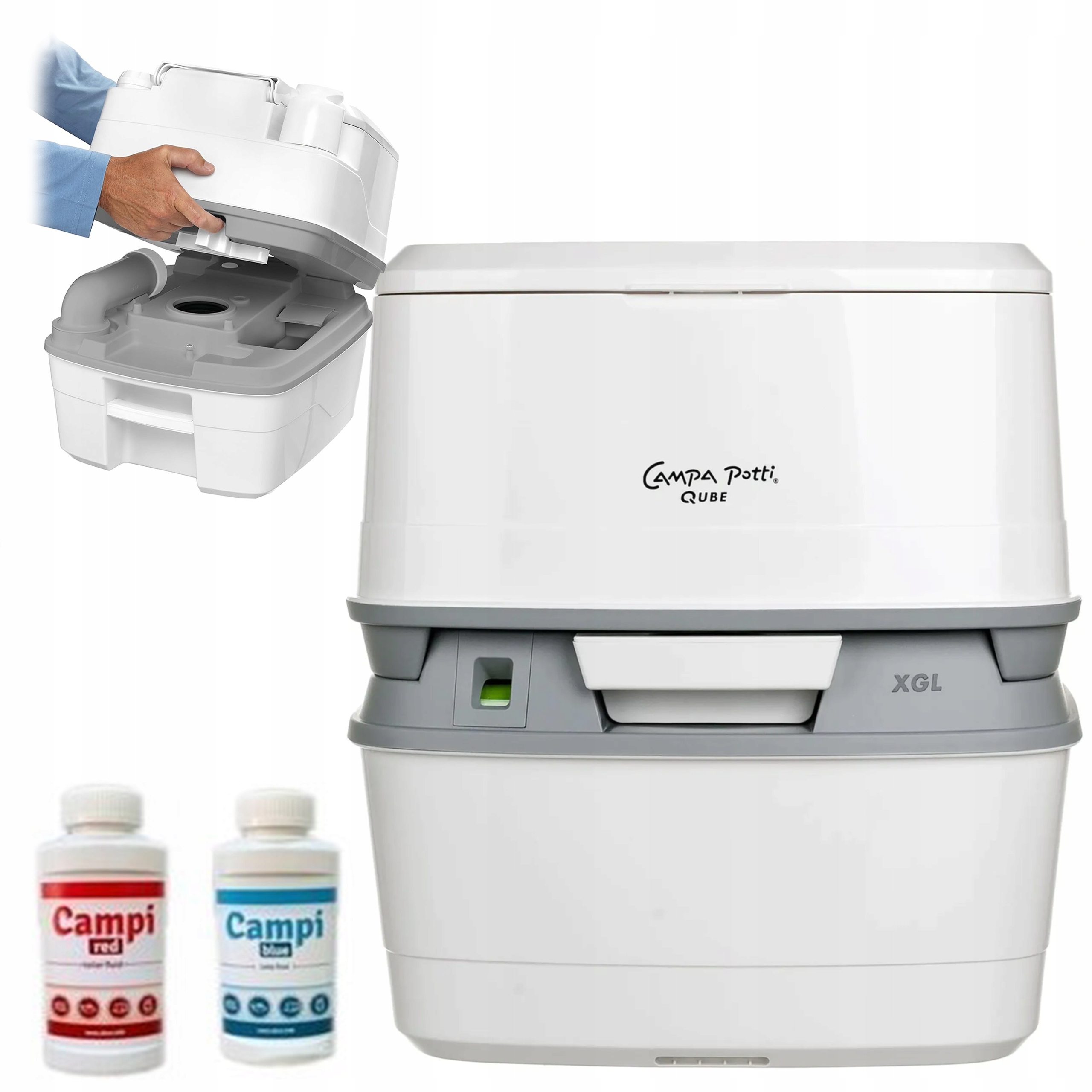 Turistická Toaleta Thetford Xgl 21L Wc Indikátor Úrovně Naplnění