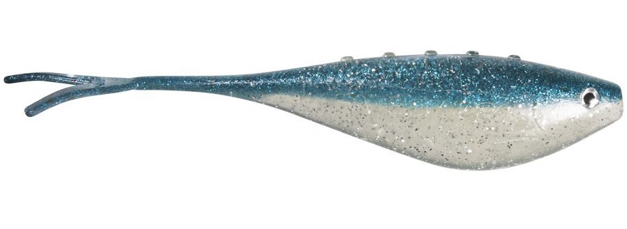 DRAGON V-LURES FatBoy PRO - SPARKY AZURE 3"/7.5cm 4pcs./bag