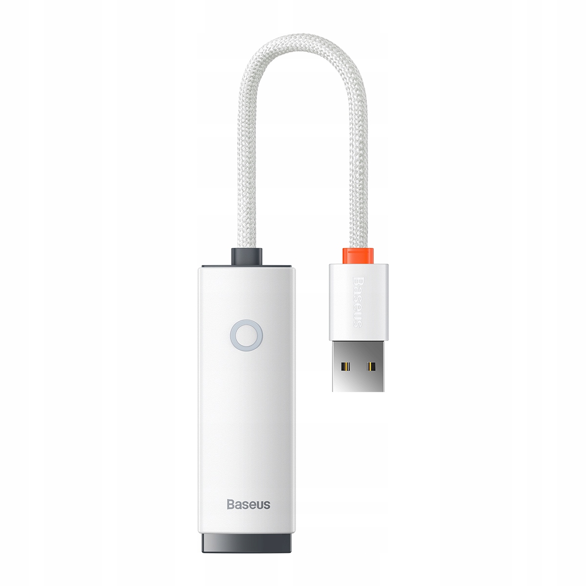 Baseus Adapter Lite Series - USB na RJ45 - 100 Mbps (WKQX000002) biały ...