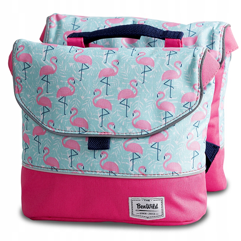 Podwójna Sakwa Rowerowa na bagażnik rowerowy dla Dzieci Torba na rower