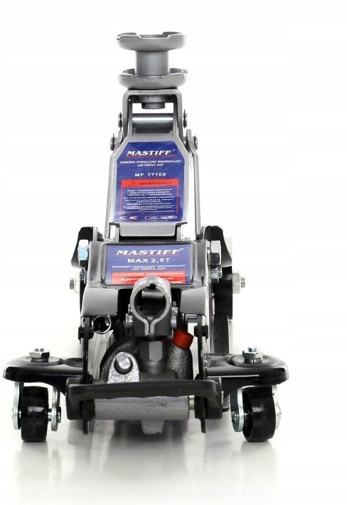 PODNOŚNIK HYDRAULICZNY SAMOCHODOWY 2,5T NISKI ŻABA + ZESTAW NAPRAWCZY KOŁA Marka Mastiff