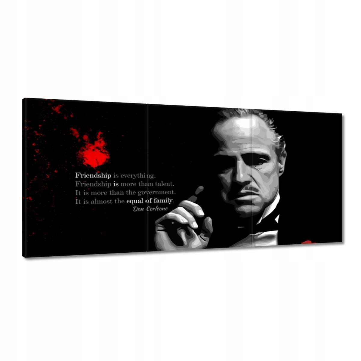 Obrazy 210x100 Z filmu Krstný otec Don C