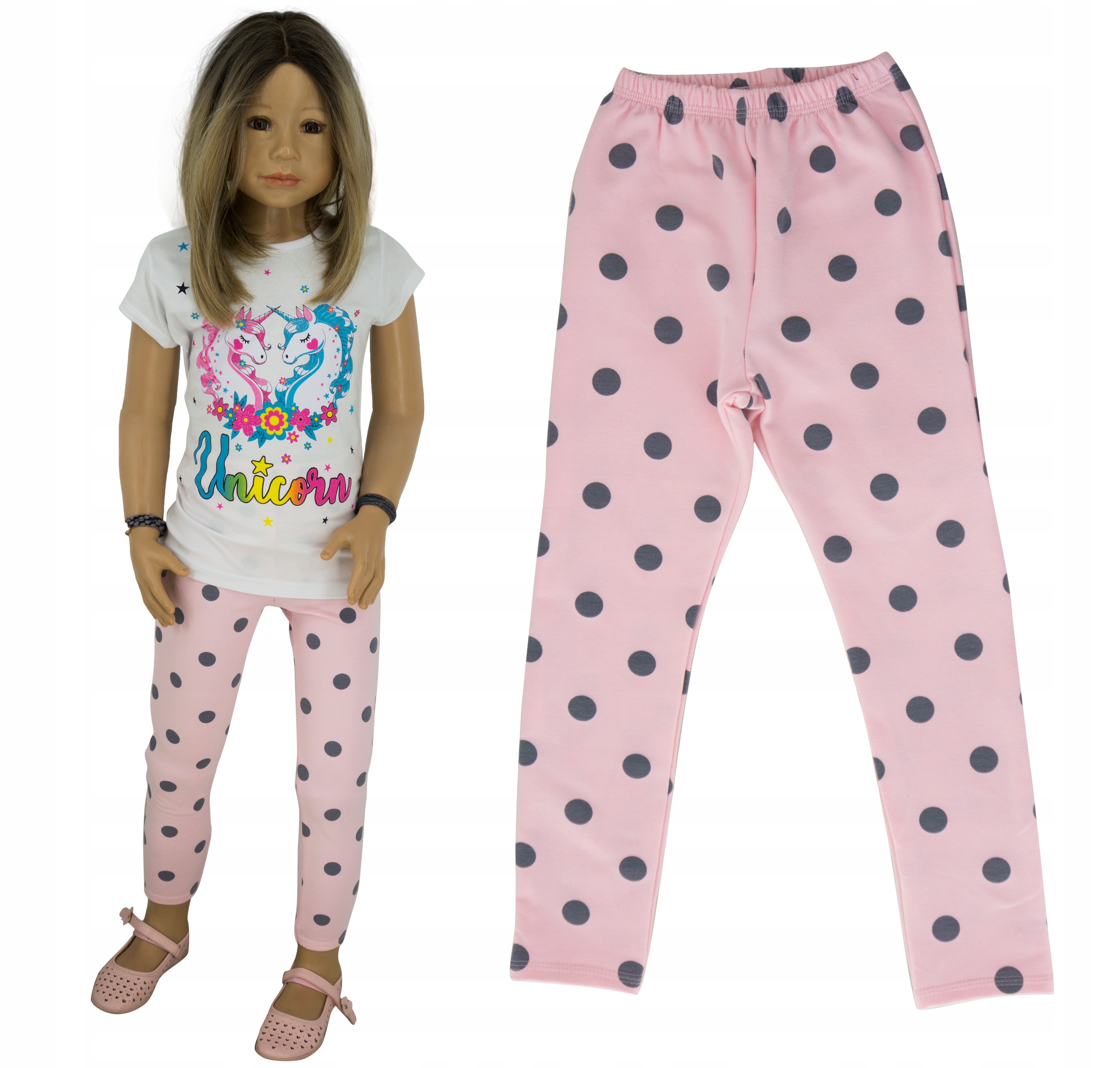 

KR228 Getry legginsy grochy Pl rozmiar 110