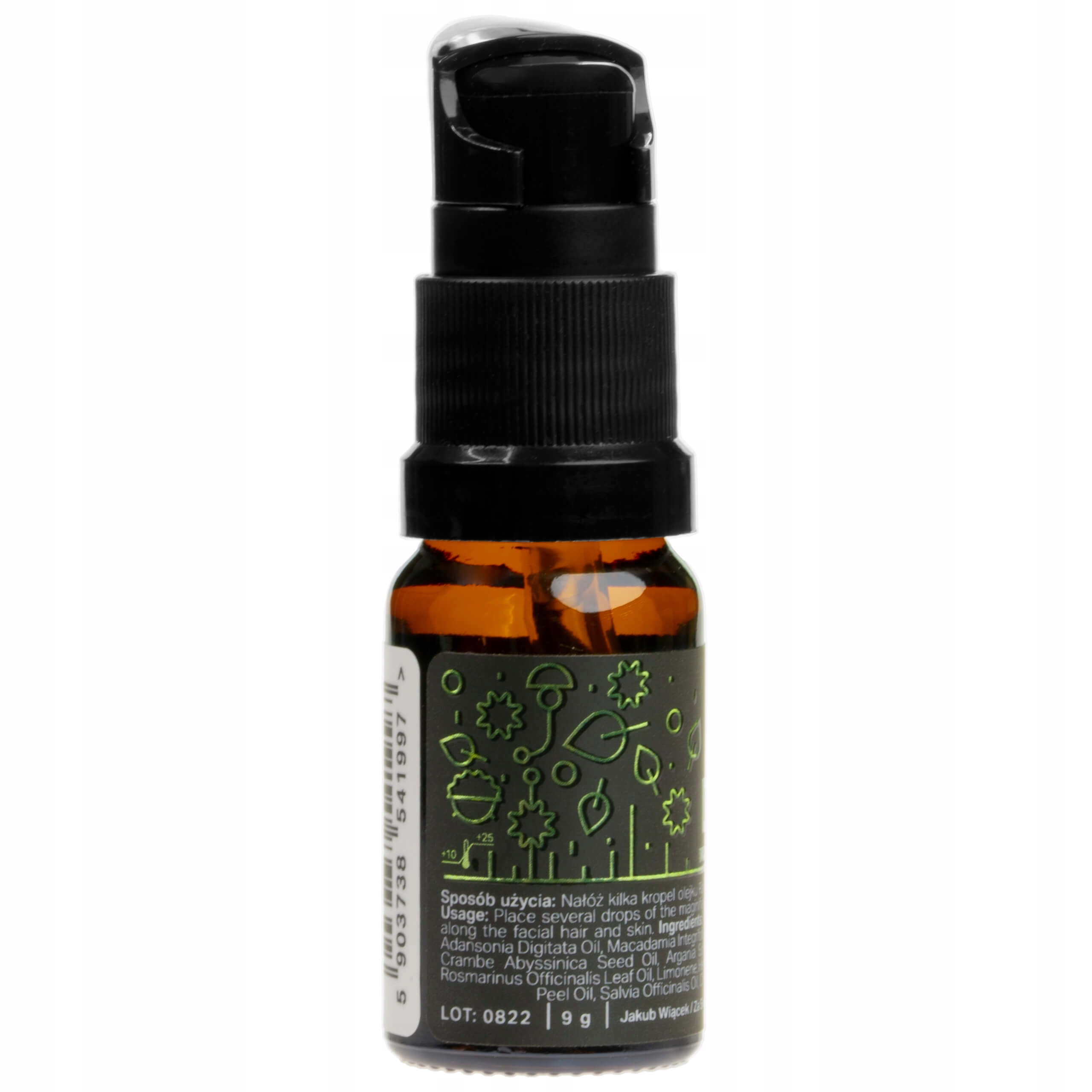 RareCraft Druidzki olejek do brody - Druid 10 ml Stan opakowania oryginalne