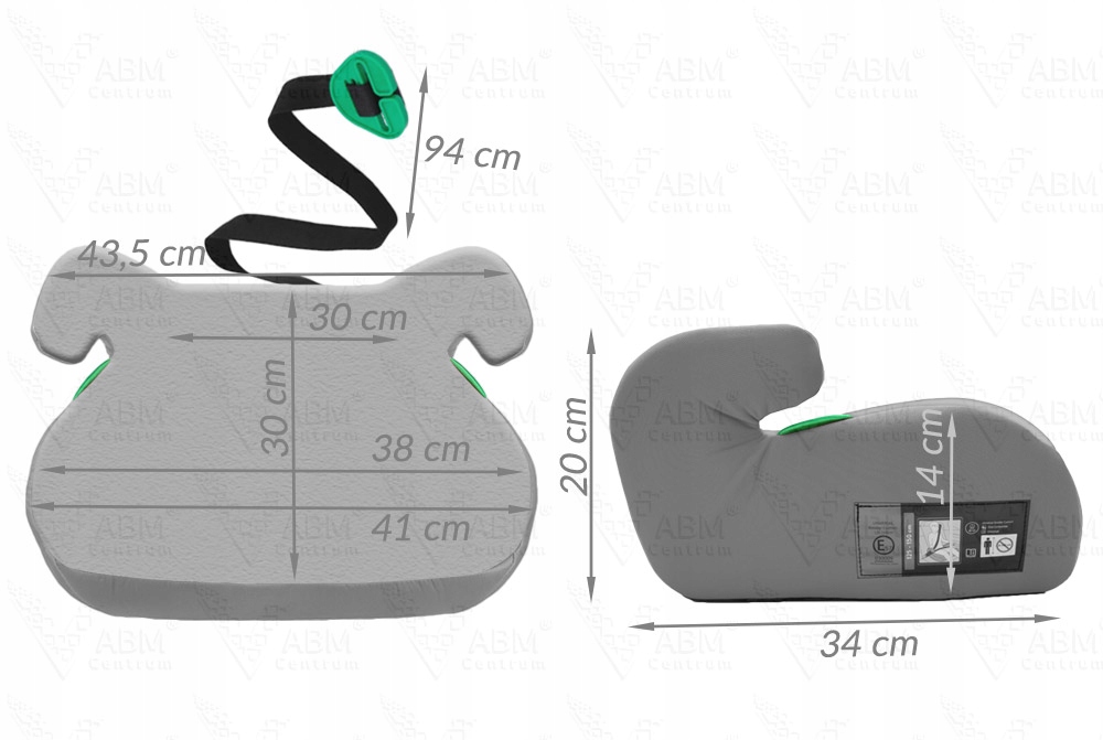 Fotelik samochodowy siedzisko Psi Patrol Skye z pasem plastik podstawka Cechy dodatkowe podłokietniki zdejmowana tapicerka