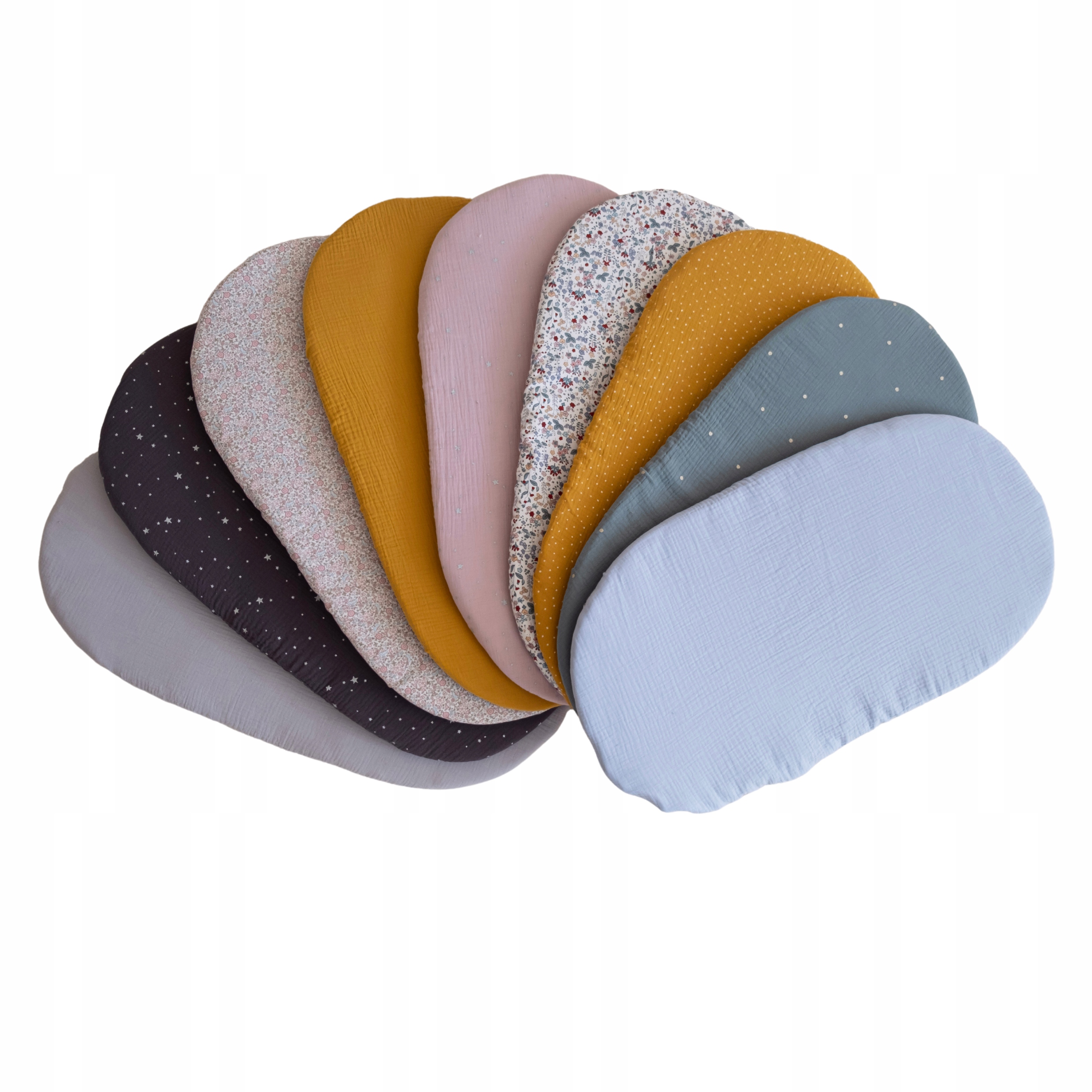 PRZEŚCIERADŁO DO GONDOLI WÓZKA KOSZA MOJŻESZA BRUDNY RÓŻ Z HAFTEM LIKEMOSES Marka inna marka