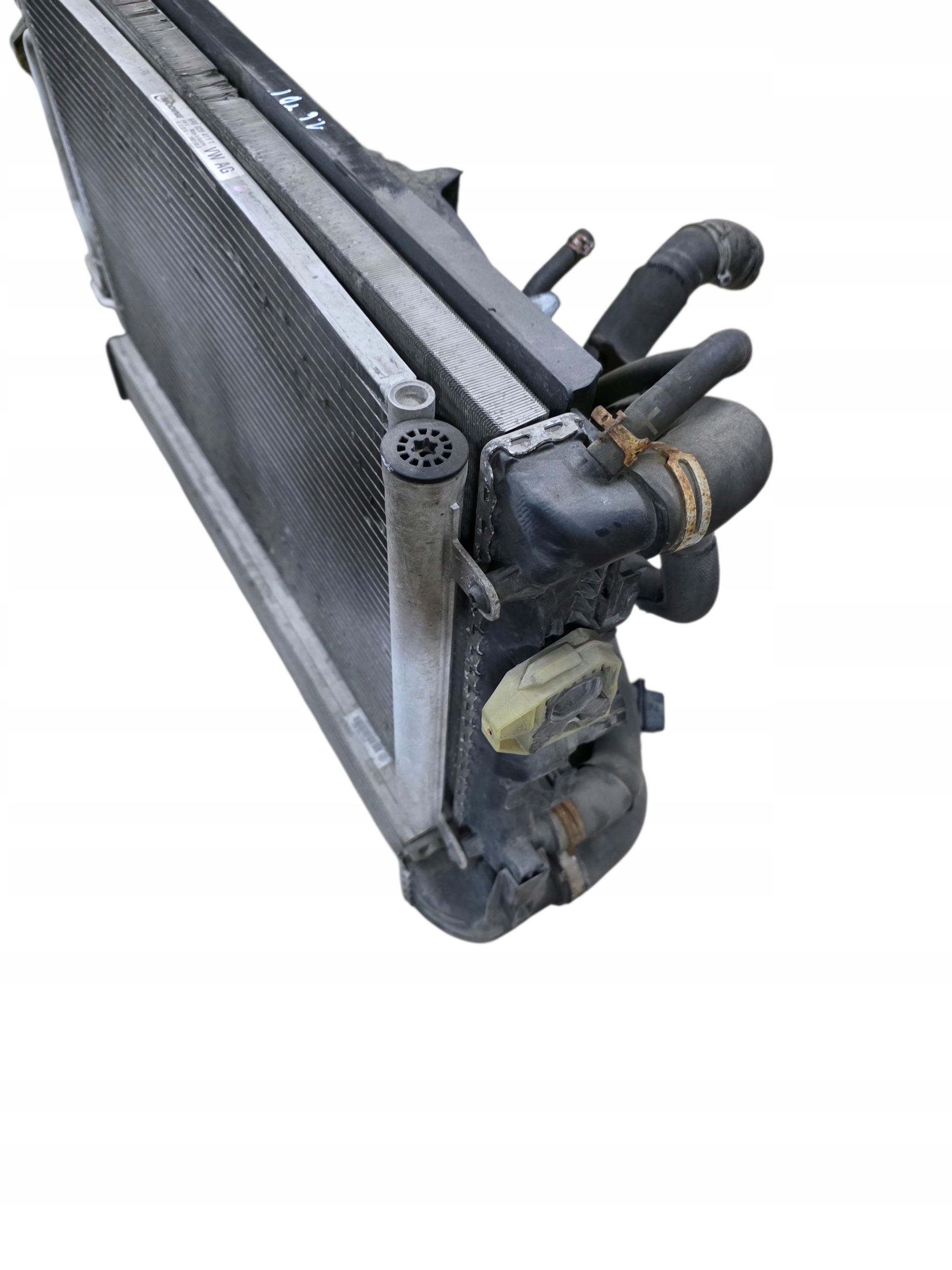 chladiče ventilátor SKODA FABIA II 1.6 TDI KOMPLET