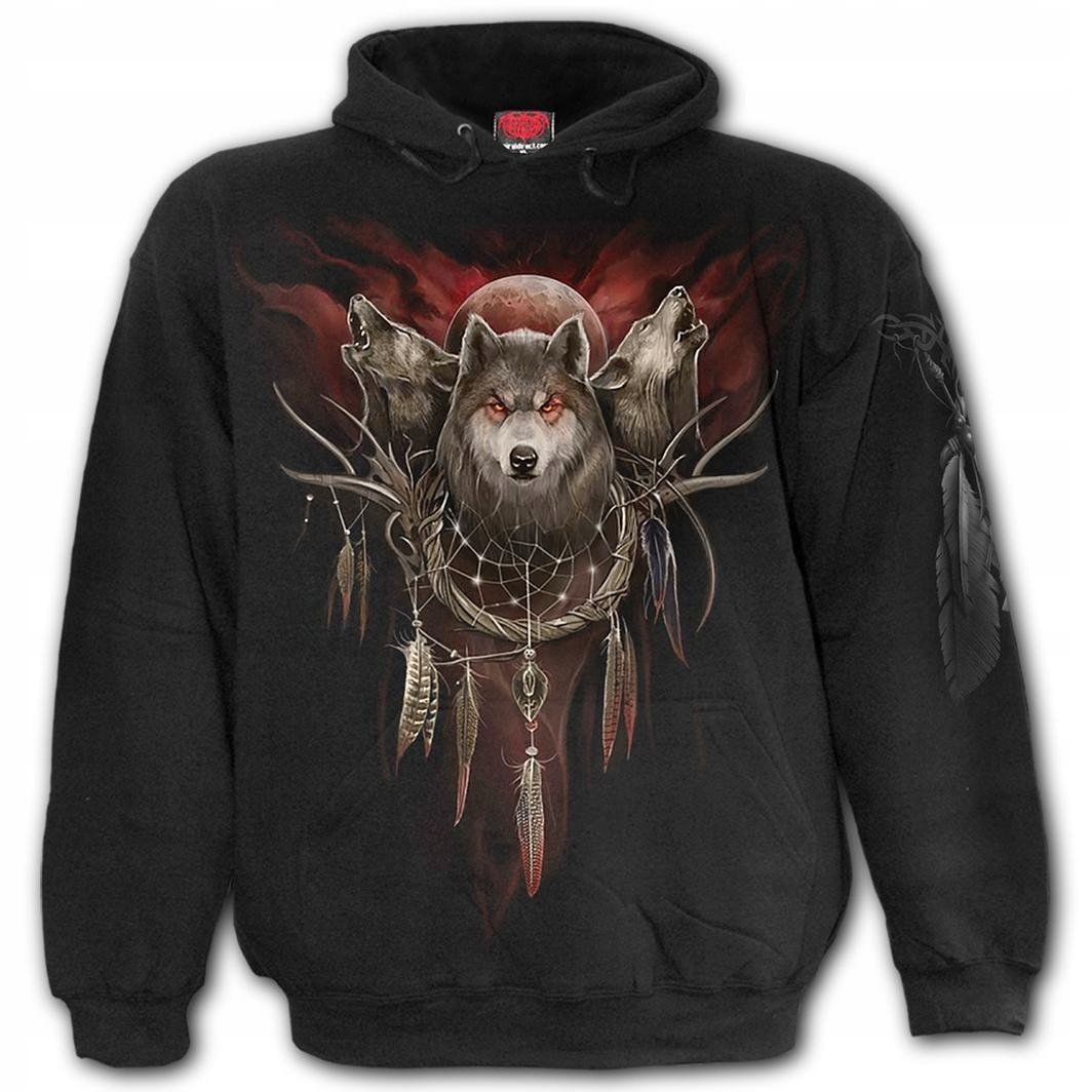 Cry Of The Wolf Mikina Spiral 2XL